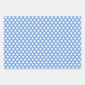 キュートフランスのブルドッグ包装紙セット ラッピングペーパーシート (正面2)