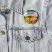 キュートフランスのブルドッグ対戦球場 缶バッジ (インサイチュ)