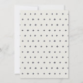 キュートフルーツカクテルオレンジブライダルシャワー招待状 サンキューカード (裏面)