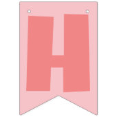 キュートフルーツサンドイッチピクニックパーティーハッピーバースデー バンティングフラッグ (第2の旗)