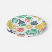 キュートフルーツ誕生日紙プレート ペーパープレート (アングル)