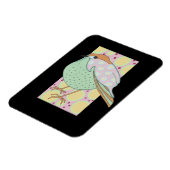 キュートフレスタイリッシュームパステルソングバード マグネット (左側)