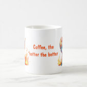 キュートフレーミングベビードラゴン コーヒーマグカップ (中央)