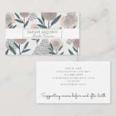 キュートフローライラストレーションドゥラ 名刺 (正面/裏面)