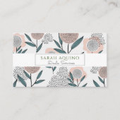 キュートフローライラストレーションドゥラ 名刺 (正面)