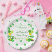 キュートフールズセントパトリックの日パーティー ペーパープレート (パーティー)