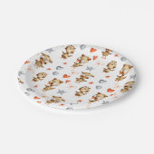 キュートフールパーティー紙プレート ペーパープレート (アングル)