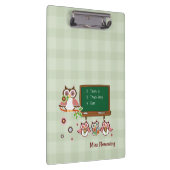 キュートフール先生鑑賞名前をカスタムする クリップボード (右)