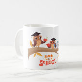 キュートフール新学期卒業 コーヒーマグカップ (正面左)