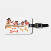 キュートフール新学期卒業 ラゲッジタグ (正面横)