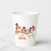 キュートフール新学期卒業 紙コップ (正面)