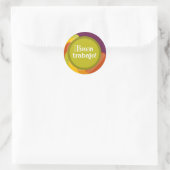 キュートブエントラバホスペインの先生報酬 ラウンドシール (バッグ)