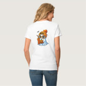 キュートブジェ幽霊 Tシャツ (裏面フル)