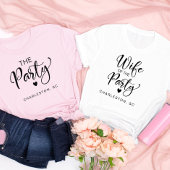 キュートブライドチャールストンバチェロレッテ Tシャツ