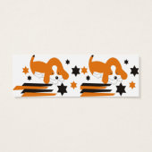 キュートブラウンドッグギフトラベル (裏面)