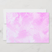 キュートブラウンホワイトギニアピグカスタムパーティー 招待状 (裏面)