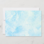 キュートブラウンホワイトギニアピグカスタムパーティー 招待状 (裏面)