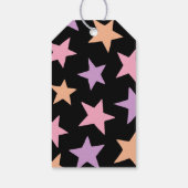 キュートブラックウィッチキャットハロウィーン誕生日名 ギフトタグ (裏面)