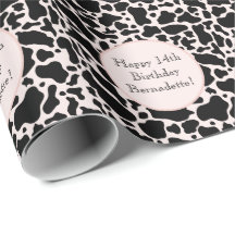 キュートブラックオンピンクコウィドプリントファームアニマル文字