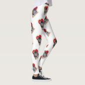 キュートブラックタンベルネドードル レギンス (右)