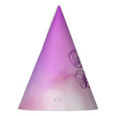 キュートブラックフェアリー誕生日 パーティーハット (左)