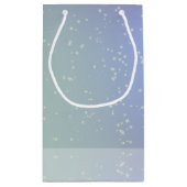 キュートブラックプリンセス誕生日 スモールペーパーバッグ (裏面)