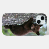 キュートブラックベアキュブ登山アツリー Case-Mate iPhoneケース (裏面 (横))