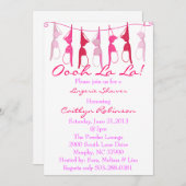 キュートブラブライダル/ランジェリーシャワー招待状 招待状 (正面/裏面)