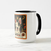 キュートブルテリアドッグタロットカード マグカップ (正面右)