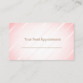 キュートブルフランスのドッグペットトリマースパアポイントメント 名刺 (裏面)