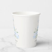 キュートブルーアクアバニーフェスティバルANY AGE誕生日 紙コップ (右)