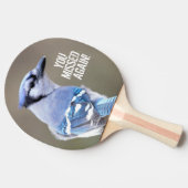 キュートブルージェイSongbird on Treestump 卓球ラケット (横)