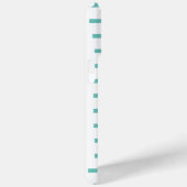 キュートブルーストライプのラヴィダロカ Case-Mate iPhoneケース (裏面 / 右)