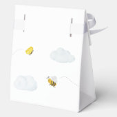 キュートブルーストークベビーシャワーカスタム フェイバーボックス (裏面)