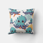 キュートブルータコプリント クッション (裏面)