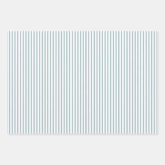 キュートブルーテディベア&ハート男の赤ちゃんイニシャル ラッピングペーパーシート (正面2)