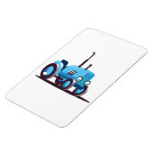 キュートブルートラクター マグネット (左側)