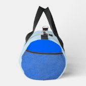 キュートブルー男の赤ちゃんキツネカスタムおむつバッグ ダッフルバッグ (右)