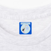 キュートブルー男の赤ちゃんストークカスタムウェア ラベル (貼付)