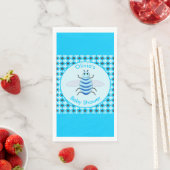 キュートブルー男の赤ちゃんビーベイビーシャワーカスタム (インサイチュ)