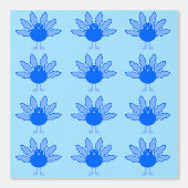 キュートブルー男の赤ちゃん感謝祭トルコ 壁紙 (正面)