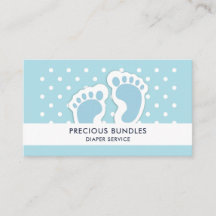 キュートブルー男の赤ちゃん足イラストレーション