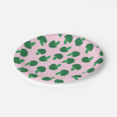 キュートブロッコリー紙プレート ペーパープレート (アングル)