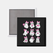 キュートブークス読幽霊もっと本おもしろい先生H マグネット (正面/裏面)