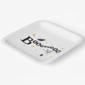 キュートブーハローウィンパーティ紙プレート ペーパープレート (傾斜あり)