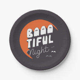 キュートブーハローウィンパーティ紙プレート ペーパープレート