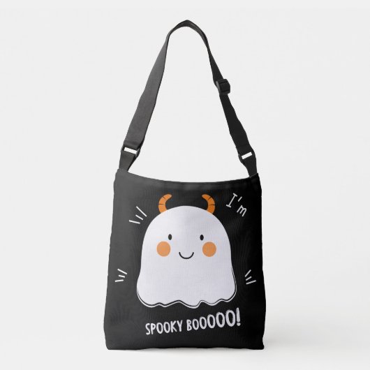 キュートブ不気味ーデーモン幽霊 クロスボディバッグ (正面)