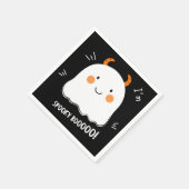キュートブ不気味ーデーモン幽霊 スタンダードカクテルナプキン (角)