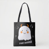 キュートブ不気味ーデーモン幽霊 トートバッグ (正面)