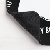 キュートブ不気味ーデーモン幽霊 マウスパッド (コーナー)